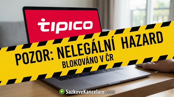 Sázková kancelář Tipico nemá licenci od Ministerstva financí ČR