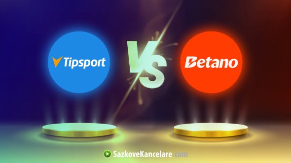 Srovnání Tipsport vs Betano