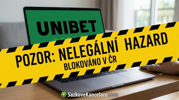 Unibet.com nemá licenci od Ministerstva financí ČR