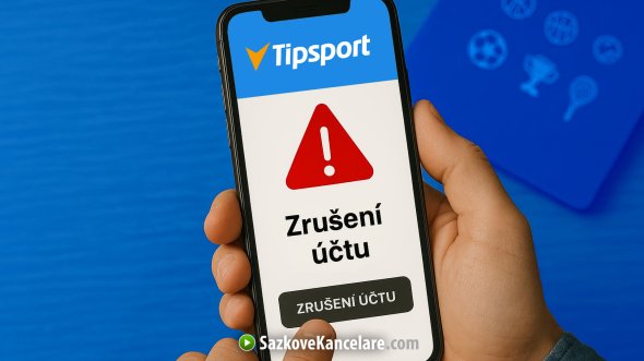 Zrušení účtu na Tipsport