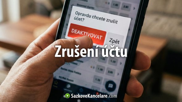 Jak zrušit účet v sázkové kanceláři
